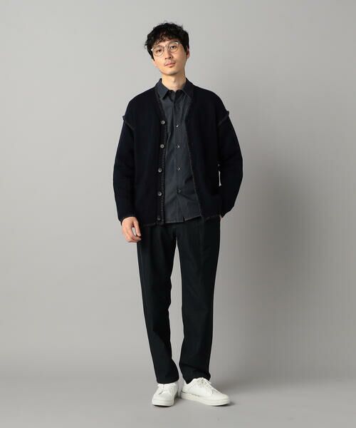 COMME CA MEN / コムサ・メン カーディガン・ボレロ | ブランケットステッチ カーディガン | 詳細8