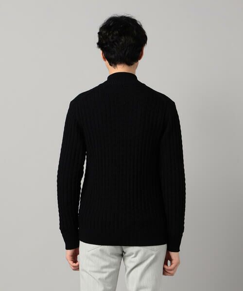 COMME CA MEN / コムサ・メン カーディガン・ボレロ | リンクスジャカード ドライバーズニット | 詳細12