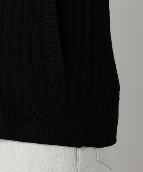 COMME CA MEN / コムサ・メン カーディガン・ボレロ | リンクスジャカード ドライバーズニット | 詳細16