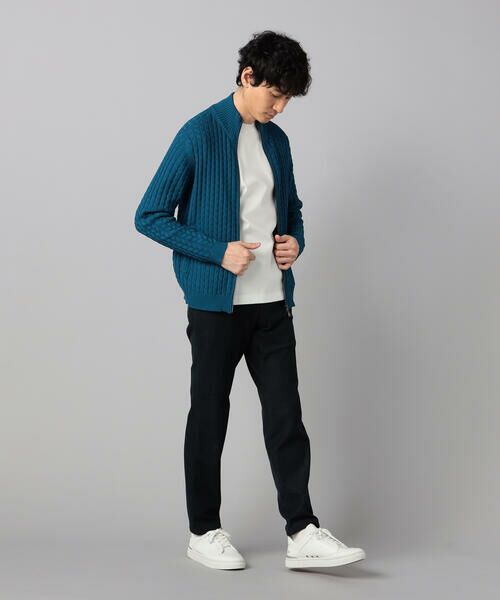 COMME CA MEN / コムサ・メン カーディガン・ボレロ | リンクスジャカード ドライバーズニット | 詳細20