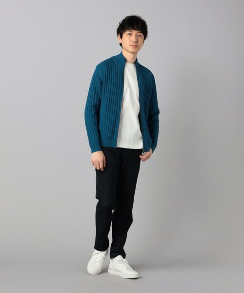 COMME CA MEN / コムサ・メン カーディガン・ボレロ | リンクスジャカード ドライバーズニット | 詳細19