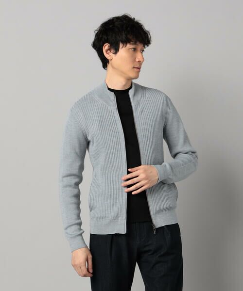 COMME CA MEN / コムサ・メン カーディガン・ボレロ | 「FILIVIVI」ドライバーズニット | 詳細4