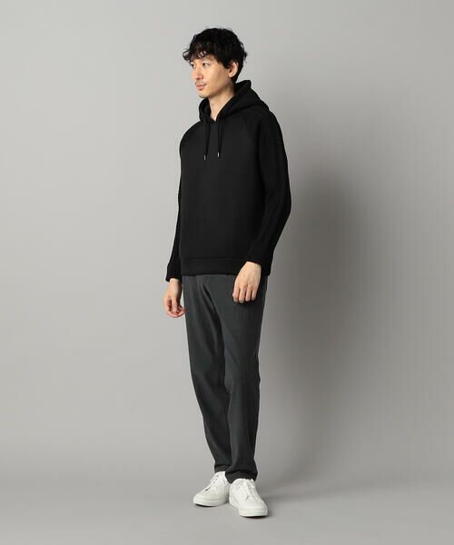 COMME CA MEN / コムサ・メン パーカー | ニットコンビ プルオーバーパーカ | 詳細1