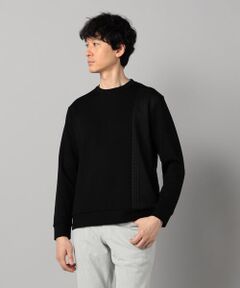 COMME CA MEN / コムサ・メン カットソー | ケーブルコンビ プルオーバー