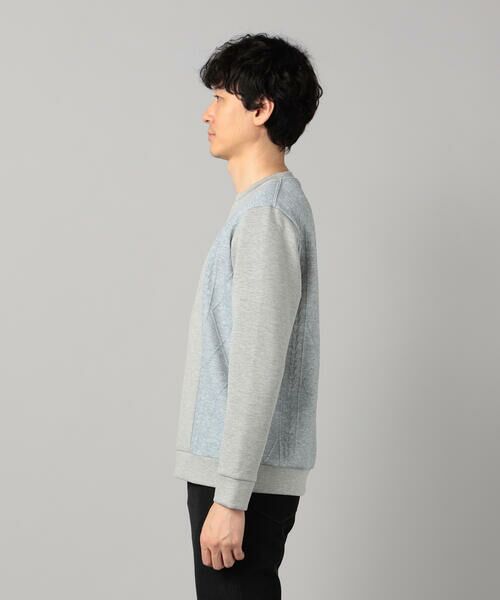 COMME CA MEN / コムサ・メン カットソー | ケーブルコンビ プルオーバー | 詳細7