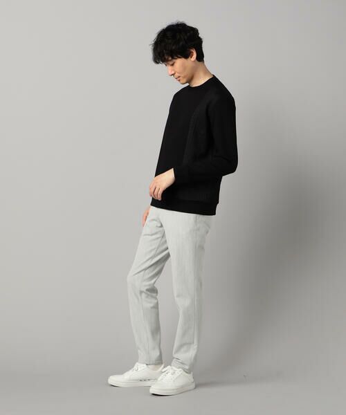 COMME CA MEN / コムサ・メン カットソー | ケーブルコンビ プルオーバー | 詳細14