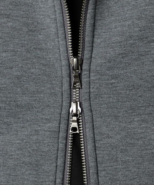 COMME CA MEN / コムサ・メン パーカー | ニットコンビ ジップアップパーカ | 詳細19