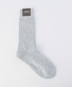 COMME CA MEN / コムサ・メン ソックス | 矢絣柄 クルーソックス