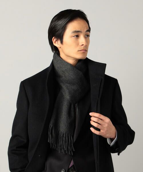 COMME CA MEN / コムサ・メン マフラー・ショール・スヌード・ストール | ウォッシャブルカシミヤ プレーンマフラー | 詳細9