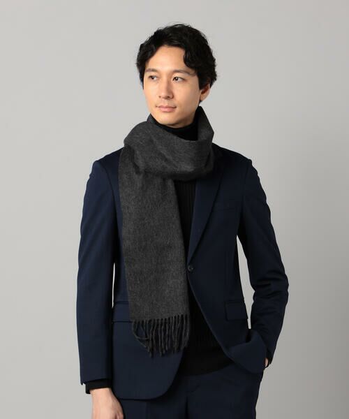 COMME CA MEN / コムサ・メン マフラー・ショール・スヌード・ストール | ウォッシャブルカシミヤ プレーンマフラー | 詳細6