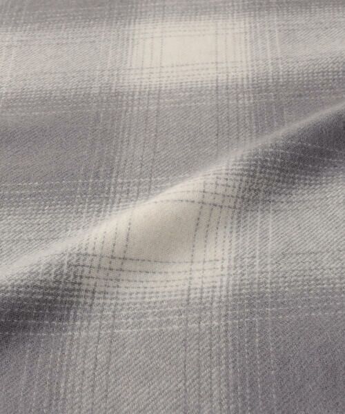 COMME CA MEN / コムサ・メン マフラー・ショール・スヌード・ストール | ウォッシャブルカシミヤ チェックマフラー | 詳細1