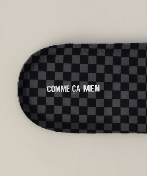 COMME CA MEN / コムサ・メン フラットシューズ | コムサ・メン市松柄　インソール | 詳細2