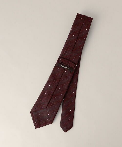 COMME CA MEN / コムサ・メン ネクタイ | ドット×ストライプ レギュラータイ | 詳細5