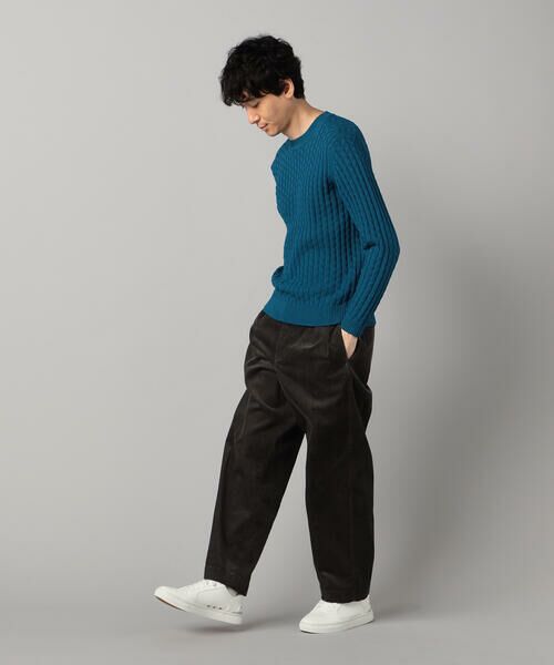 COMME CA MEN / コムサ・メン その他パンツ | 太コーデュロイ 2タックパンツ | 詳細15
