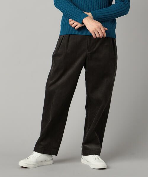 COMME CA MEN / コムサ・メン その他パンツ | 太コーデュロイ 2タックパンツ | 詳細16
