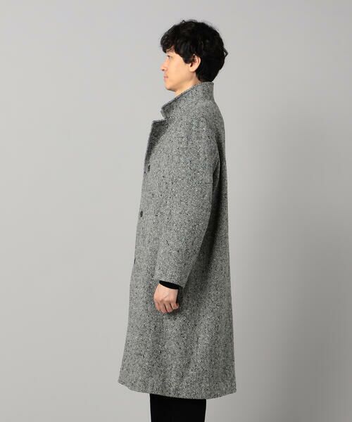 COMME CA MEN / コムサ・メン その他アウター | 尾州産 ツィード スタンドチェスターコート | 詳細11