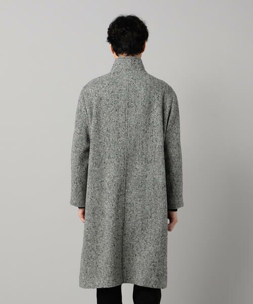 COMME CA MEN / コムサ・メン その他アウター | 尾州産 ツィード スタンドチェスターコート | 詳細12