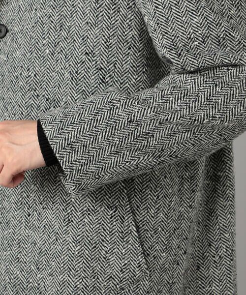 COMME CA MEN / コムサ・メン その他アウター | 尾州産 ツィード スタンドチェスターコート | 詳細14