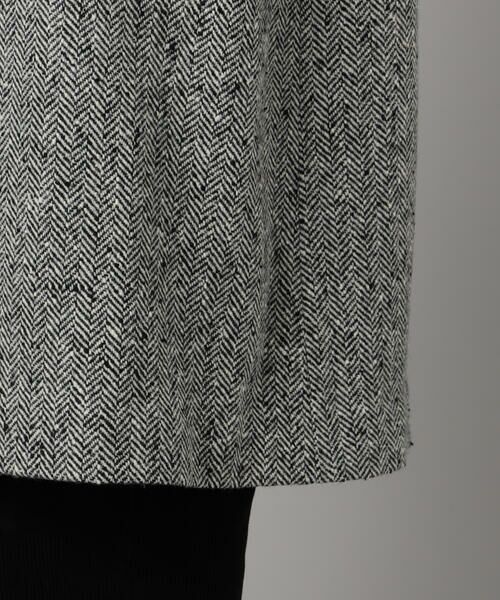 COMME CA MEN / コムサ・メン その他アウター | 尾州産 ツィード スタンドチェスターコート | 詳細16