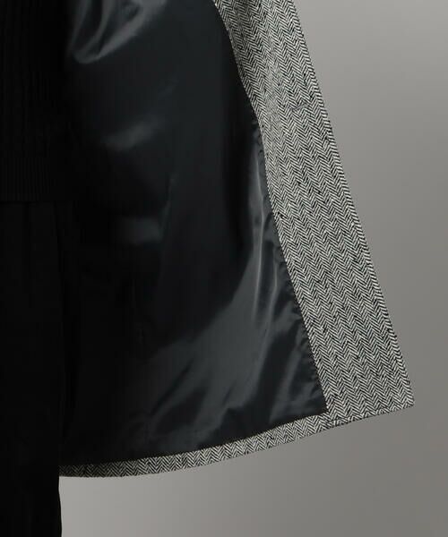 COMME CA MEN / コムサ・メン その他アウター | 尾州産 ツィード スタンドチェスターコート | 詳細17
