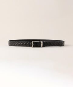 COMME CA MEN / コムサ・メン ベルト・サスペンダー | 【市松柄】リバーシブルベルト(100cm対応）