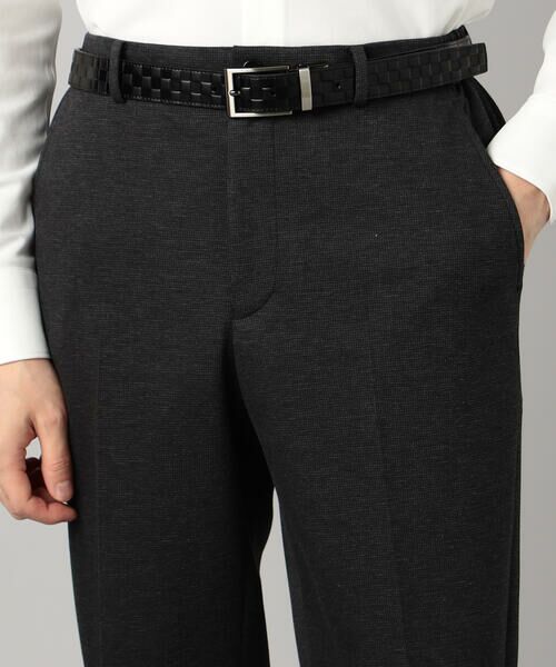 COMME CA MEN / コムサ・メン ベルト・サスペンダー | 【市松柄】リバーシブルベルト(100cm対応） | 詳細7