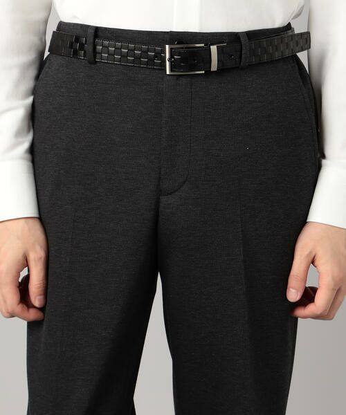 COMME CA MEN / コムサ・メン ベルト・サスペンダー | 【市松柄】リバーシブルベルト(100cm対応） | 詳細8