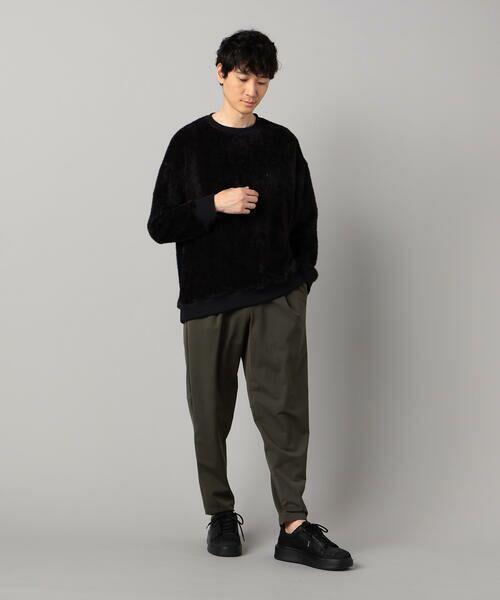 COMME CA MEN / コムサ・メン その他パンツ | メリル裏起毛 テーパードイージーパンツ | 詳細18