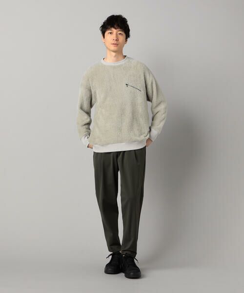 COMME CA MEN / コムサ・メン カットソー | ヘアリーシャギー プルオーバー | 詳細1