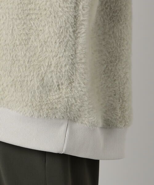 COMME CA MEN / コムサ・メン カットソー | ヘアリーシャギー プルオーバー | 詳細11