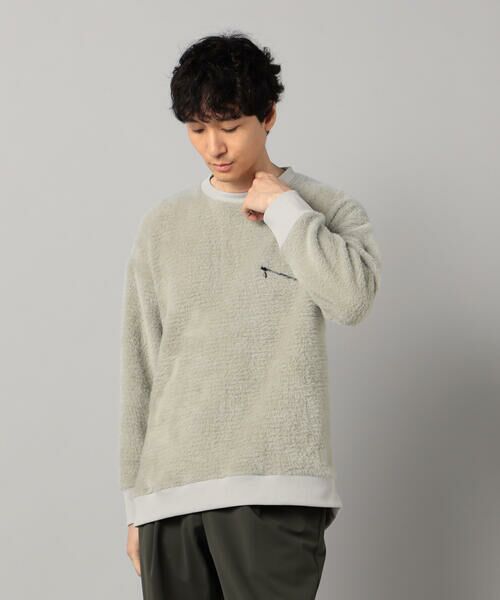 COMME CA MEN / コムサ・メン カットソー | ヘアリーシャギー プルオーバー | 詳細3