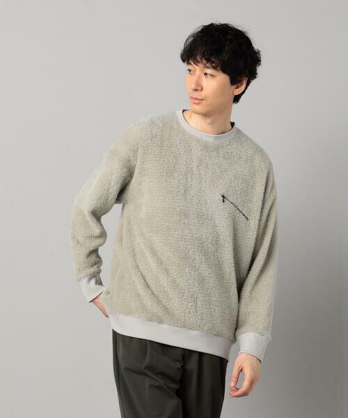 COMME CA MEN / コムサ・メン カットソー | ヘアリーシャギー プルオーバー | 詳細4
