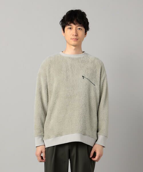COMME CA MEN / コムサ・メン カットソー | ヘアリーシャギー プルオーバー | 詳細5