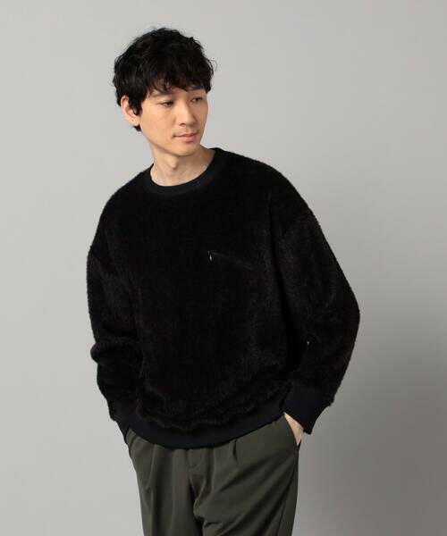 COMME CA MEN / コムサ・メン カットソー | ヘアリーシャギー プルオーバー | 詳細15