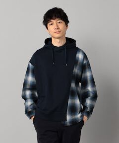 COMME CA MEN / コムサ・メン パーカー | オンブレ—切替 パーカ