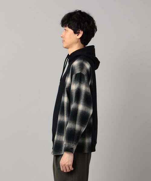 COMME CA MEN / コムサ・メン パーカー | オンブレ—切替 パーカ | 詳細6
