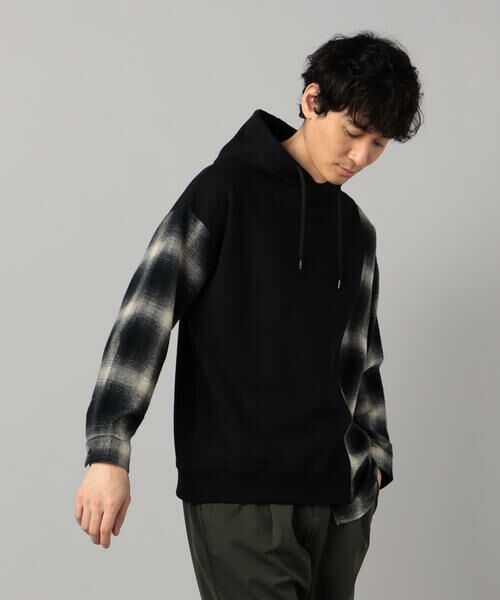 COMME CA MEN / コムサ・メン パーカー | オンブレ—切替 パーカ | 詳細3