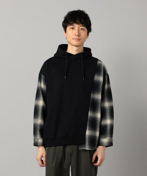 COMME CA MEN / コムサ・メン パーカー | オンブレ—切替 パーカ | 詳細5