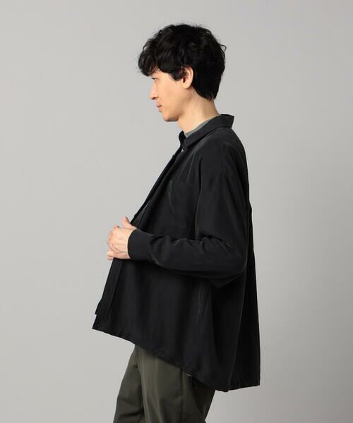 COMME CA MEN / コムサ・メン シャツ・ブラウス | スエード起毛 スピンドルシャツ | 詳細4