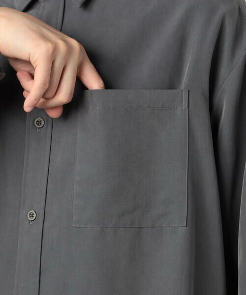 COMME CA MEN / コムサ・メン シャツ・ブラウス | スエード起毛 スピンドルシャツ | 詳細17
