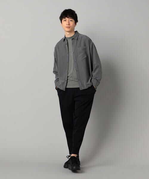 COMME CA MEN / コムサ・メン シャツ・ブラウス | スエード起毛 スピンドルシャツ | 詳細6