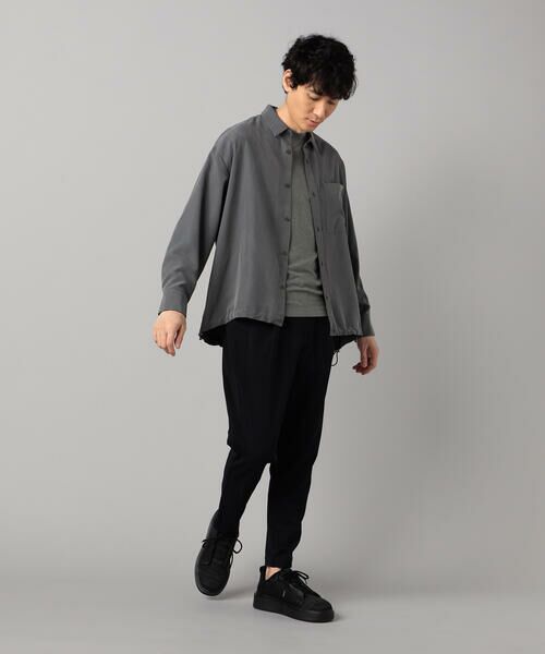 COMME CA MEN / コムサ・メン シャツ・ブラウス | スエード起毛 スピンドルシャツ | 詳細7