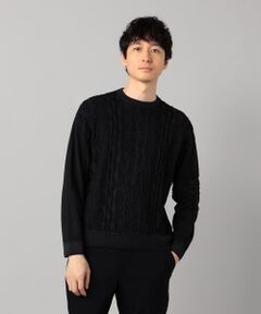 COMME CA MEN / コムサ・メン ニット・セーター | COOGI（クージー）柄 クルーセーター