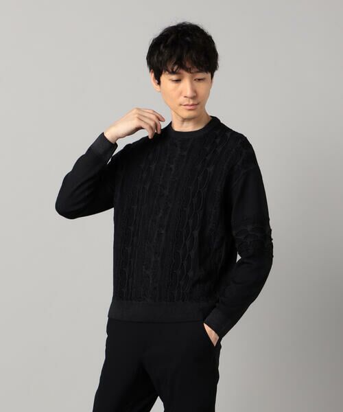 COMME CA MEN / コムサ・メン ニット・セーター | COOGI(クージー)柄 クルーセーター | 詳細3