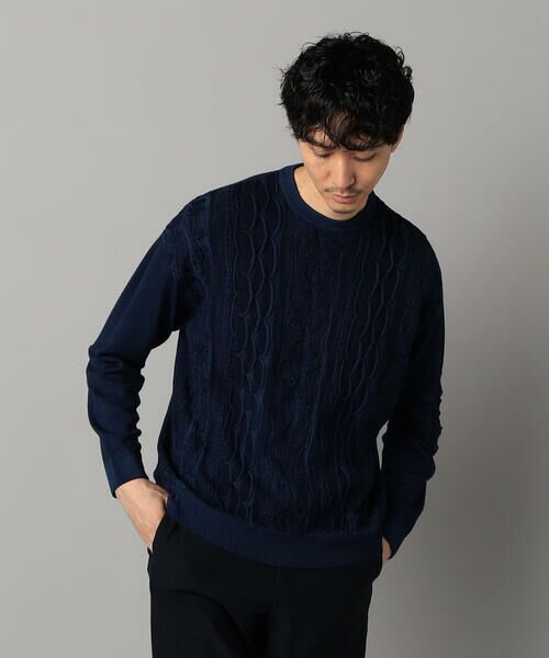 COMME CA MEN / コムサ・メン ニット・セーター | COOGI(クージー)柄 クルーセーター | 詳細13