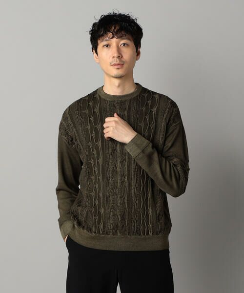 COMME CA MEN / コムサ・メン ニット・セーター | COOGI(クージー)柄 クルーセーター | 詳細16