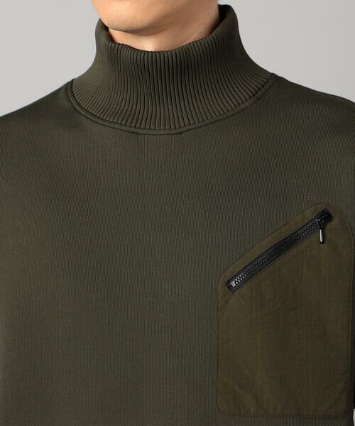COMME CA MEN / コムサ・メン ニット・セーター | ミリタリー ハイネック | 詳細12