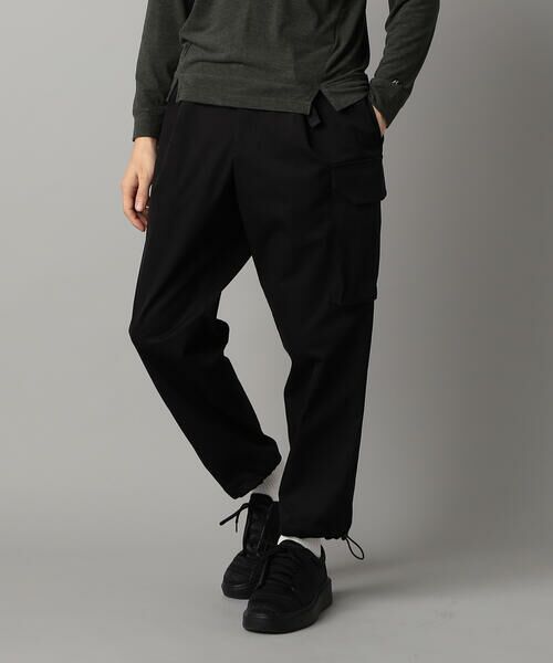COMME CA MEN / コムサ・メン その他パンツ | シングル カーゴパンツ(ブラック)