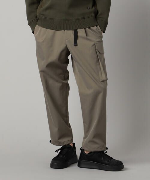 COMME CA MEN / コムサ・メン その他パンツ | シングル カーゴパンツ(ブラウン)
