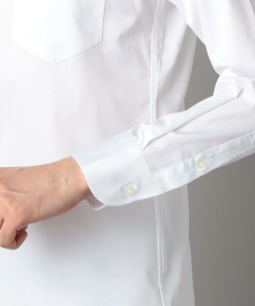 COMME CA MEN / コムサ・メン シャツ・ブラウス | アルビニ コットンブロード レギュラーカラーシャツ | 詳細10